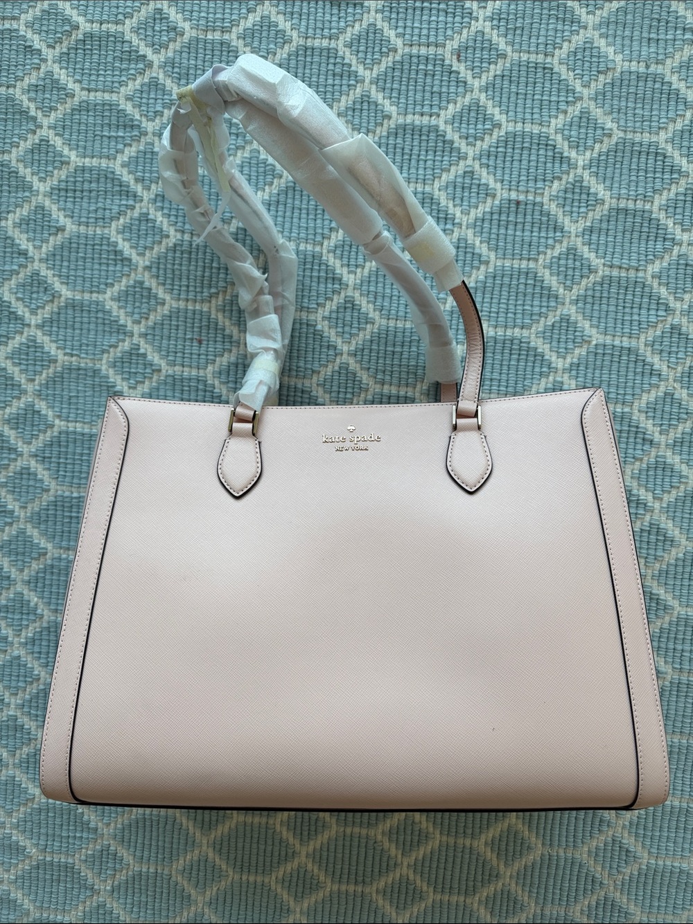 kate spade Madison laptop tote - conch pink